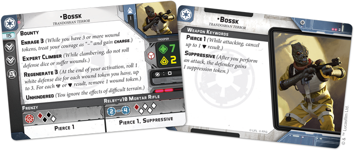 Star Wars : Legion - Bossk Operative Expansion